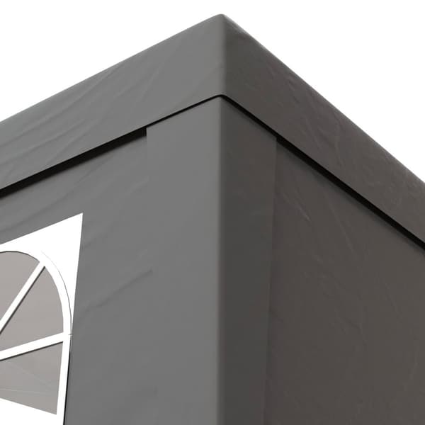 Rootz Pavilion Gazebo - Foldbart tält - Pop -up Shelter - UV -skydd - 202 cm x 202 cm x 261 cm - Perfekt för utomhusevenemang