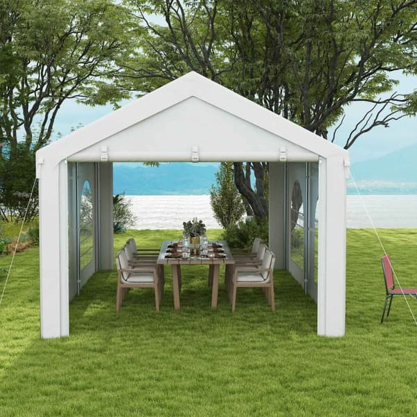 Rootz Reception Tent Pavilion - Telt Barnum - Tagtelt - Holdbart materialer - 500 cm x 300 cm x 285 cm