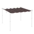 Miniatyrbillede 4 af 6: Rootz -tagdækning til udtrækkelig pavillon - Pergola -dækning - baldakinedæksel - Solbeskyttelse - 250 cm x 255 cm