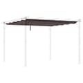 Miniatyrbillede 6 af 6: Rootz -tagdækning til udtrækkelig pavillon - Pergola -dækning - baldakinedæksel - Solbeskyttelse - 250 cm x 255 cm