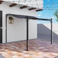 Pikkukuva 3 / 10: Rootzin seinälle kiinnitetty puutarha Pergola - Paviljonki - ulkoilmavartija - vedenkestävä - 248x298x200/250 cm - ihanteellinen terassille