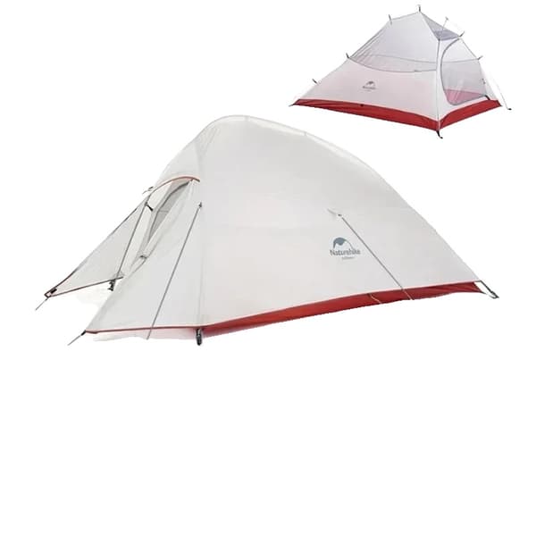 Camping telt, letvægts, vandtæt,Cloud2 Grå