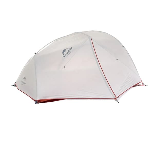 Ultrakevy 2-hengen teltta, vedenpitävä nylon, kestävät alumiinipuikot,20D-Harmaa