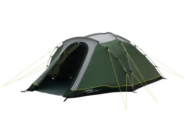 Outwell Cloud 4, Camping, Dome/ Kuletelt, 0 person(er), Bakkdekke, 6,3 kg, Grønn
