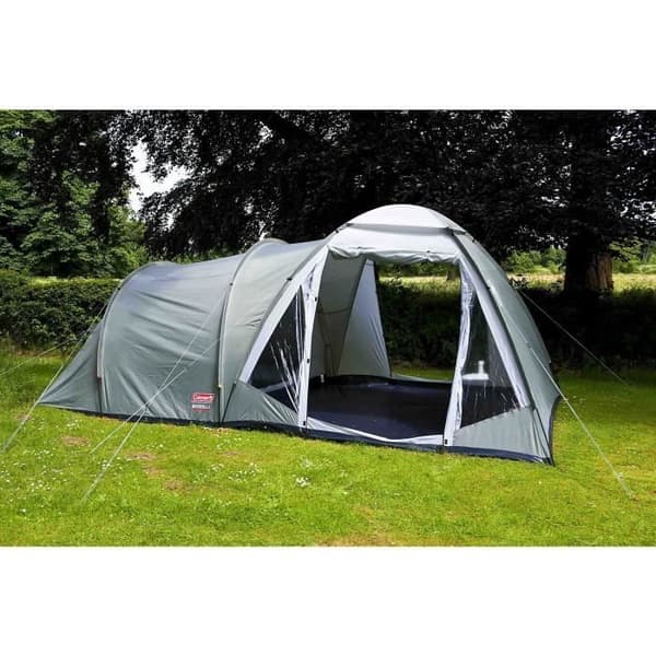 Familjetält - Coleman - Waterfall 5 Deluxe - 5 personer - Vattentät 3000 mm - Anti-UV