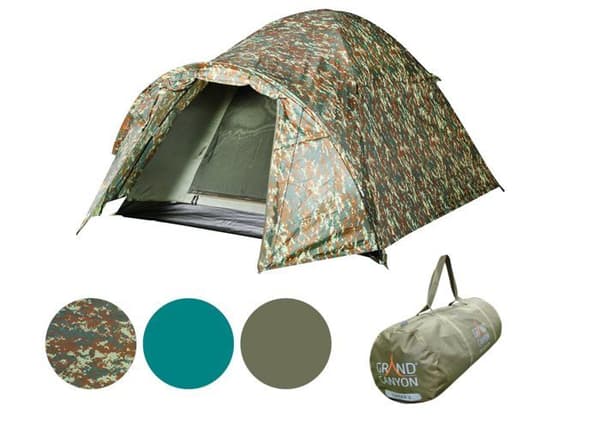 Grand Canyon campingtält - 30921003 - Topeka 2, kupoltält, olika färger