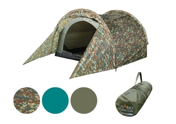 Grand canyon campingtält - 30921004 - Robson 2, tunneltält (2 personer), olika färger
