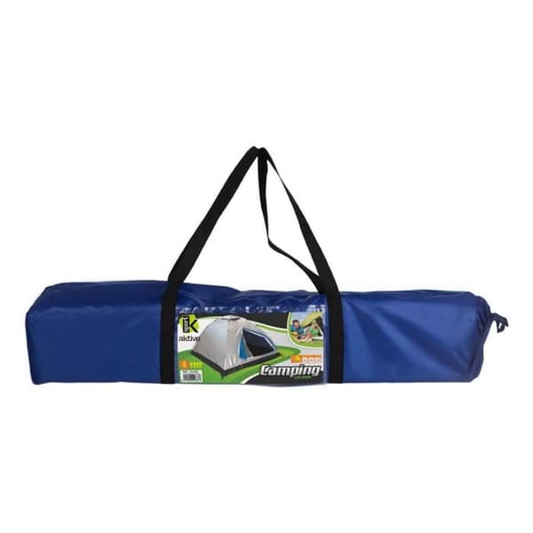 Campingtält - Aktive - 4 personer - 205x205x130 cm - Vattentätt 300 mm - Manuell montering