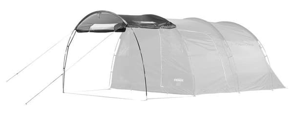 Ferrino campingtält - 91222MDD - 6 kapell extra verandatält kompatibelt med Fenix Adult Unisex, grå
