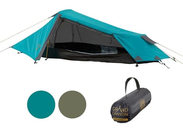 Grand Canyon campingtält - 30921002 - Richmond 1, vandringstält (1 person), olika färger