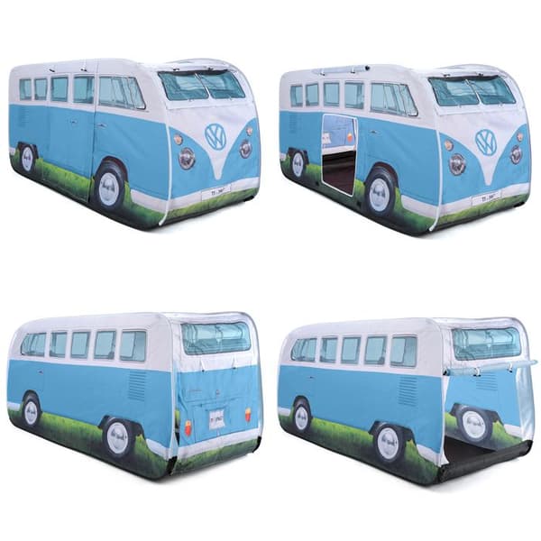 Pop-up tält - VOLKSWAGEN - Husbil - 3 platser - Mått 165x77x54 cm - Blå