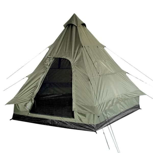 Tält - Mil-Tec - Teepee - 4 platser - Vattentät 1000mm - Mått 290x270cm