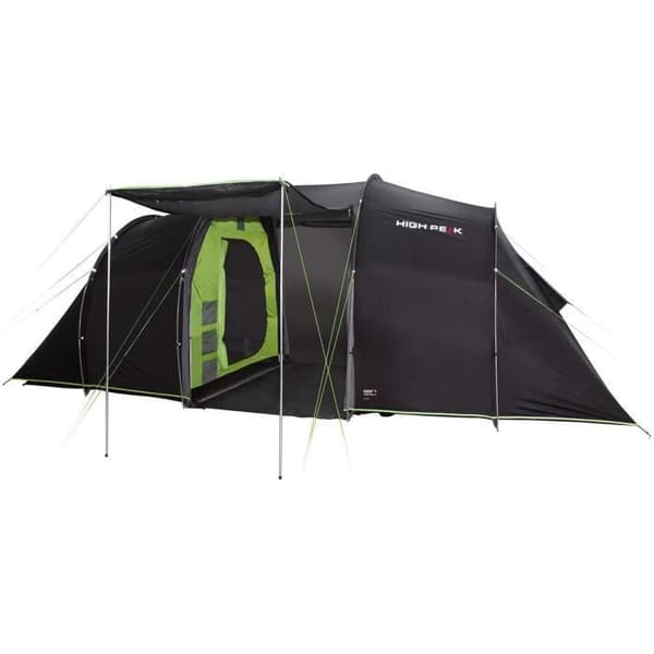 Tält - High Peak - Tauris 4 - Blandat - 4 platser - Camping - Manual Grön, Grå