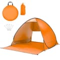 Miniatyrbild 1 av 4: Active Era Deployable Pop Up Beach tält, UV-solskydd UPF 50+, 2-3 personer, med bärväska och stakar - Orange