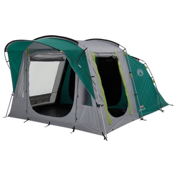 FAMILJETÄLT 4 PERSONER COLEMAN BLACKOUT SOVRUM OAK CANYON 4 - 2 sovrum - vattentät 4500mm - anti-uv canvas - mörk natt