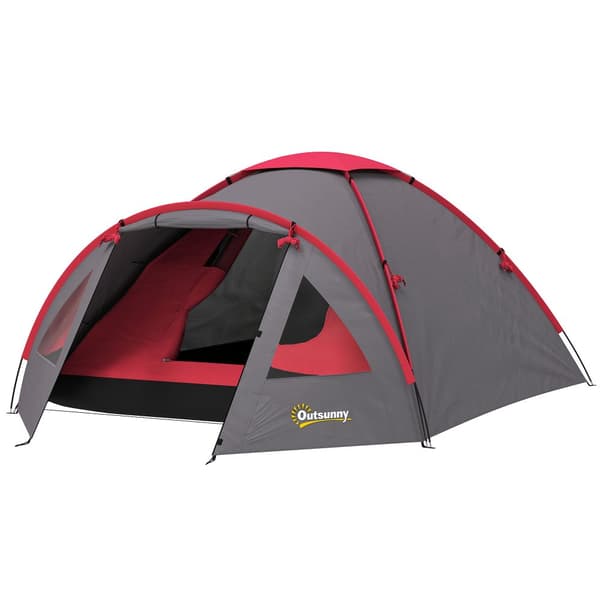 Campingtelt, 3.15x2.15x1.3 m, Grå