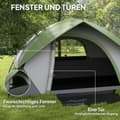 Miniatyrbild 6 av 9: Dome Tält, 210x150x110 cm, Grön