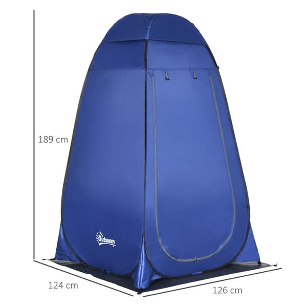 Pop-Up teltta, 126x124x189 cm, tummansininen
