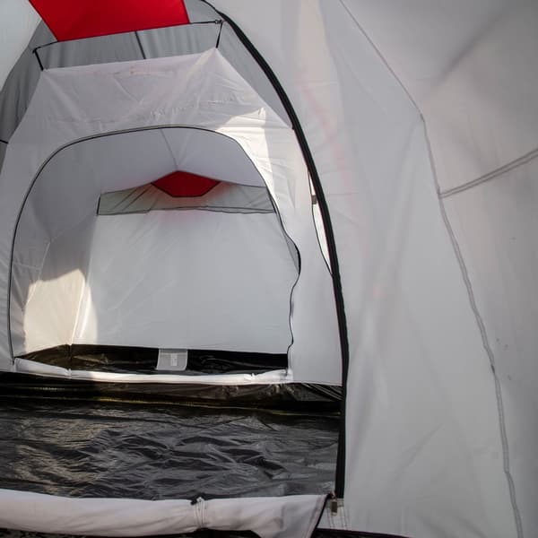 Campingtelt, 590x245x193 cm, Grå