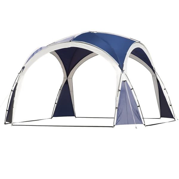 Dome tält, 3.5x3.5x2.22m, Blå