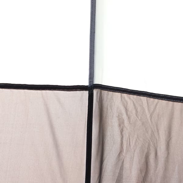Campingtelt, 240x240x195 cm, Grå+Sort