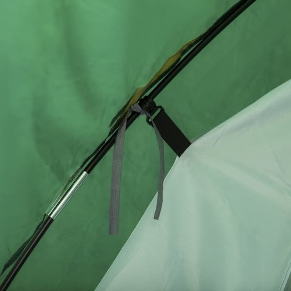 Dome Telt, A20-174YL, 325x183x130 cm, Grøn+Gul