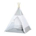 Pikkukuva 1 / 7: Rootz Tipi Play For Children - Lasten teltta - Sisä-/ulkotilojen Teepee - Lukittava ovi ja ikkuna - 1,2 m x 1,2 m x 1,55 metriä