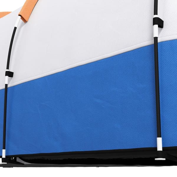 Rootzin leirintätelta - ulkoilmavartija - vedenpitävä teltta - lyhtykoukut - sopii 3 henkilöä - 420 cm x 200 cm x 150cm - oranssi