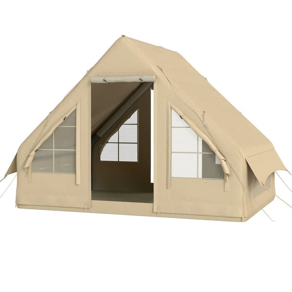 Rootzin puhallettava retkeilyteltta - Sleeping Telt - Glamping Telt - Vedenpitävä - 300x200X200cm - helppo asennus 5 minuutissa