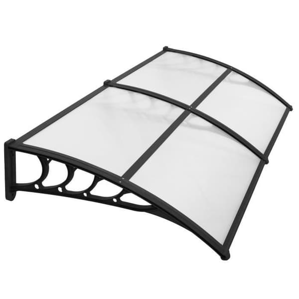 Entréensrapp - SPRINGOS - 80x200cm - Transparent - Svart