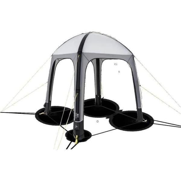 Uppblåsbart skydd - KAMPA - AIR Shleter 200 - 2 x 2 m - Grå och svart