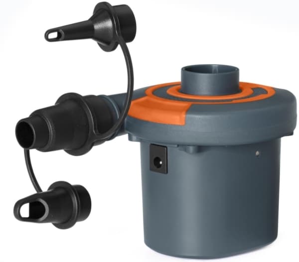 Bestway 62155, Uppblåsbar utrustning, 0,036 Bar, 565 l/min, Svart, Grå, Orange, EMC/EN60335/ROHS, Batteri