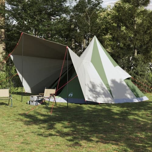 Familjetält Tipi Grön 12-Person Vattentät