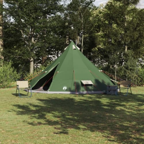 Familjetält Tipi Grön 12-personers Vattentåligt