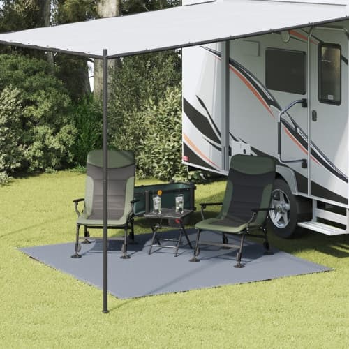 Tältaccessoar Blå-grå Polyeten 250 x 250 cm Vattentåliga material