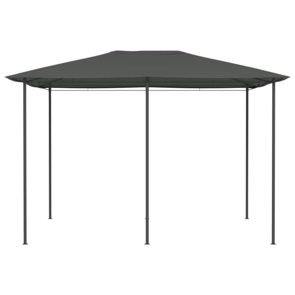 Paviljong 3x4x2,6 m antracit 160 g/m²