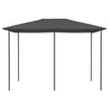 Miniatyrbild 2 av 2: Paviljong 3x4x2,6 m antracit 160 g/m²