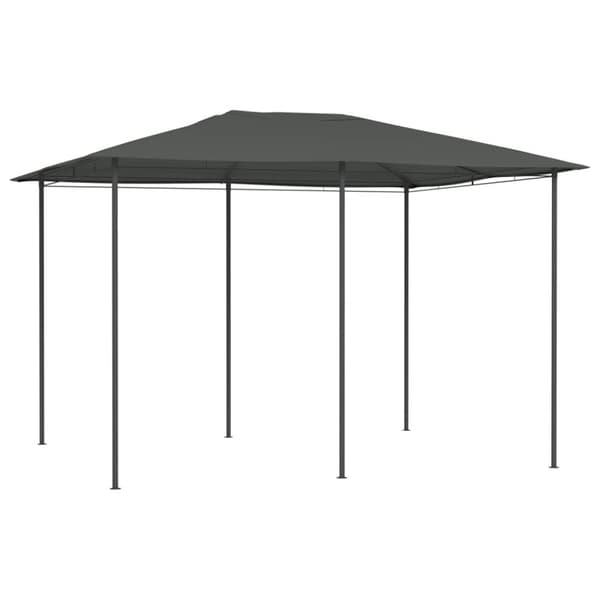 Paviljong 3x4x2,6 m antracit 160 g/m²