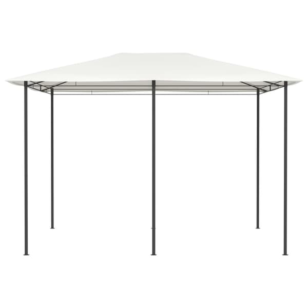 Paviljong 3x4x2,6 m gräddvit 160 g/m²