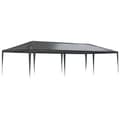Miniatyrbild 2 av 2: Professionellt partytält 4x9 m antracit 90 g/m²