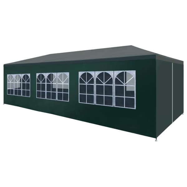 Partytält 3x9 m grön