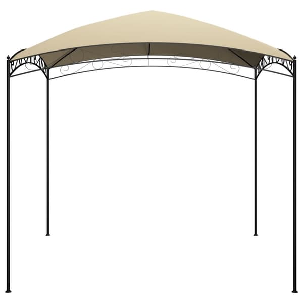 Paviljong 3x3x2,65 m gräddvit 180 g/m²