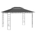 Miniatyrbild 1 av 2: Paviljong 4x3x2,7 m antracit 160 g/m²