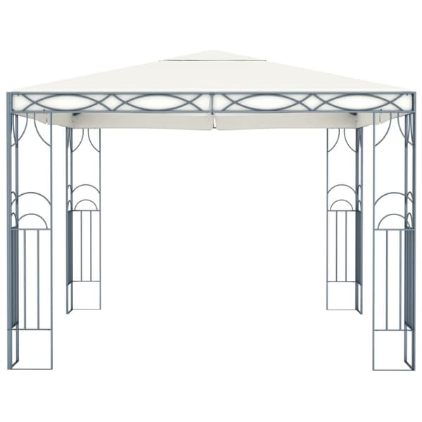 Paviljong 300x300 cm gräddvit