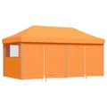 Miniatyrbild 2 av 2: Pop-Up hopfällbart partytält med 4 sidoväggar ORANGE