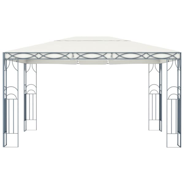 Paviljong 400x300 cm gräddvit