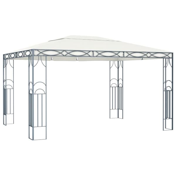 Paviljong 400x300 cm gräddvit