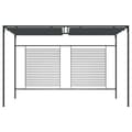 Miniatyrbild 2 av 2: Paviljong med infällbart tak 4x3x2,3 m gräddvit 180 g/m²
