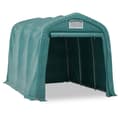 Miniatyrbild 2 av 2: Garagetält PVC 2,4x3,6 m grön