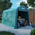 Miniatyrbild 1 av 2: Garagetält PVC 2,4x3,6 m grön